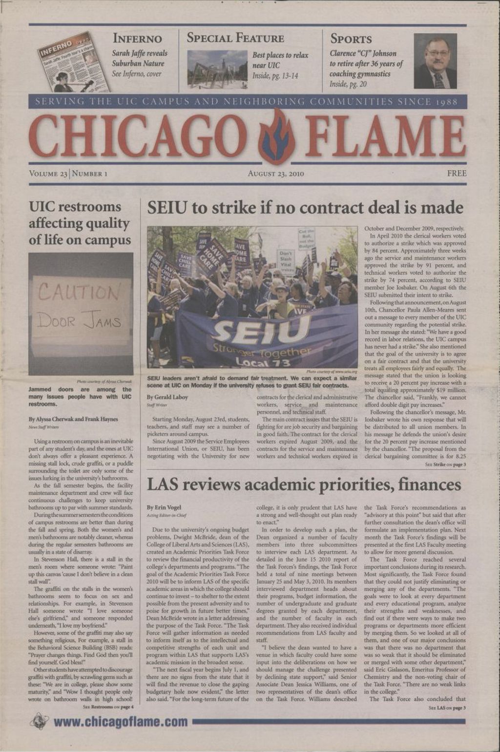 Chicago Flame (August 23, 2010)