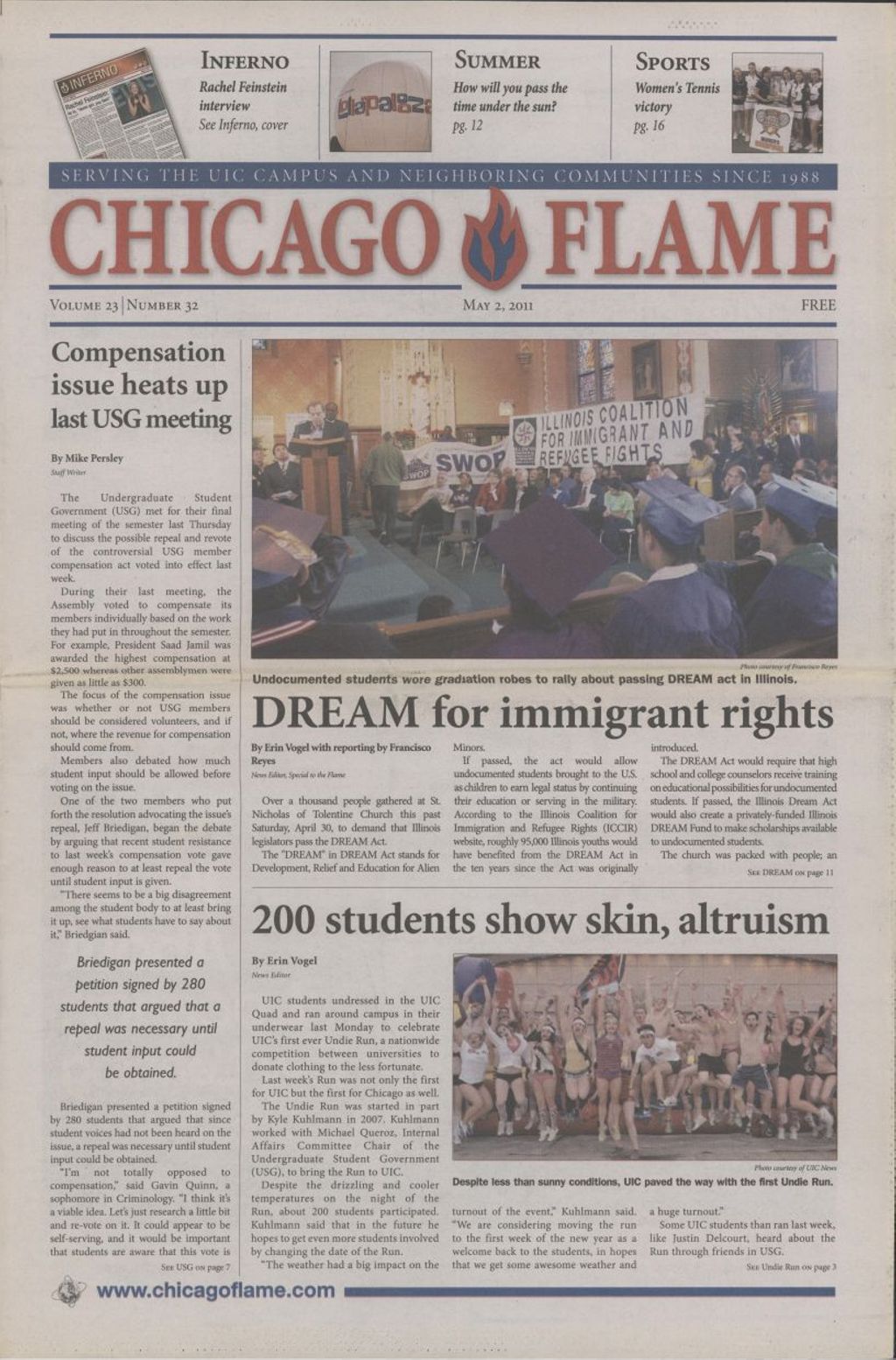 Chicago Flame (May 2, 2011)