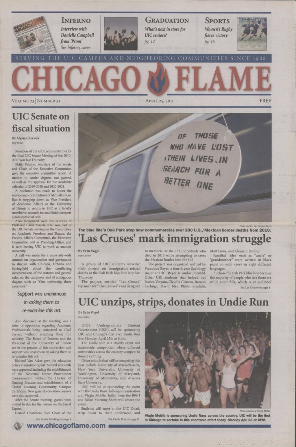 Chicago Flame (April 25, 2011)