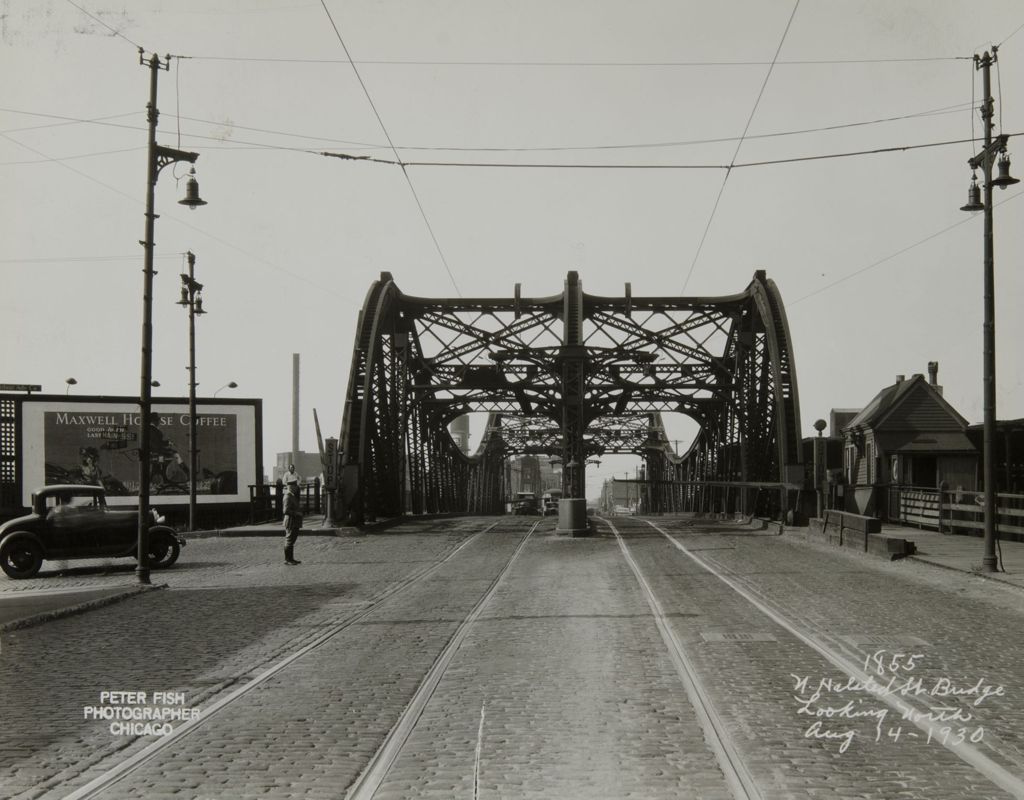 Miniature of Bridges, viaducts, and underpasses: N. Halsted St. Bridge through S. Halsted St. Bridge (Folder 8)