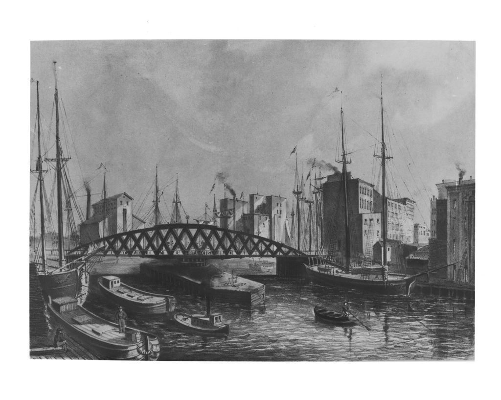 Miniature of Bridges, viaducts, and underpasses: Rush St. Bridge through Wells St. Bridge (Folder 47B)