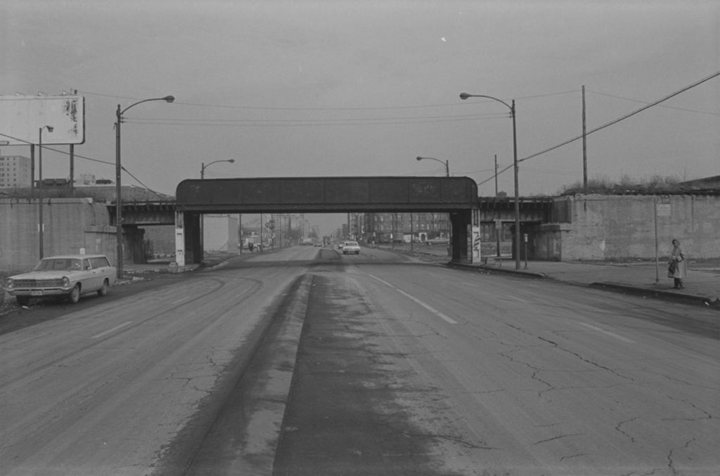 Miniature of Bridges and viaducts: 40th St. Bridge; C & Wis RR Viaduct over 70th-71st St.; 92nd St. Bridge; 95th St. Bridge (Folder 102)