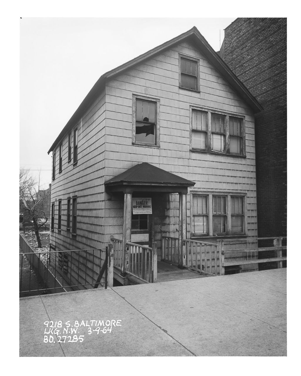 Miniature of Baltimore Ave. (9218); Beacon St. (4506, 4516-18); Belden Ave. (1037, 2926); Bell Ave. (208, 210, 221); Bell Ave., North (1228); Bell Ave., South (6420) (Folder 356)