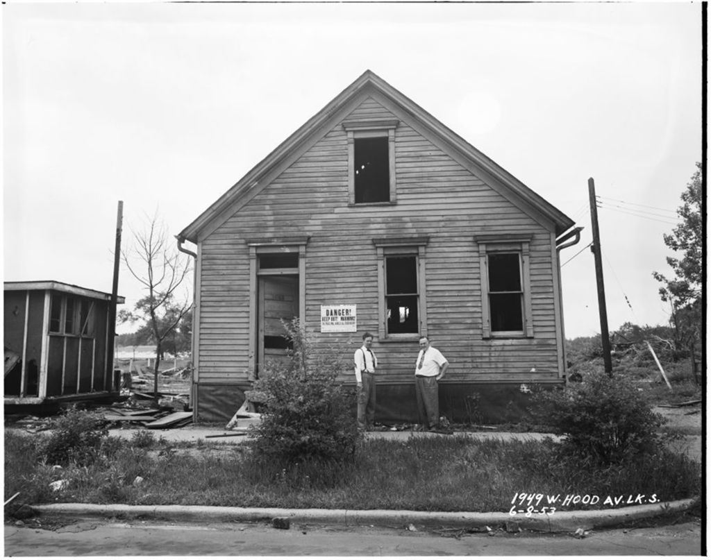 Miniature of Hood Ave. (1949); Houston Ave. (8354); Howard St. at Lake Michigan; Hoxie Ave. (10712); Hoyne Ave. (741, 11140); Hubbard St. (1610); Hudson Ave. (1020) (Folder 405)