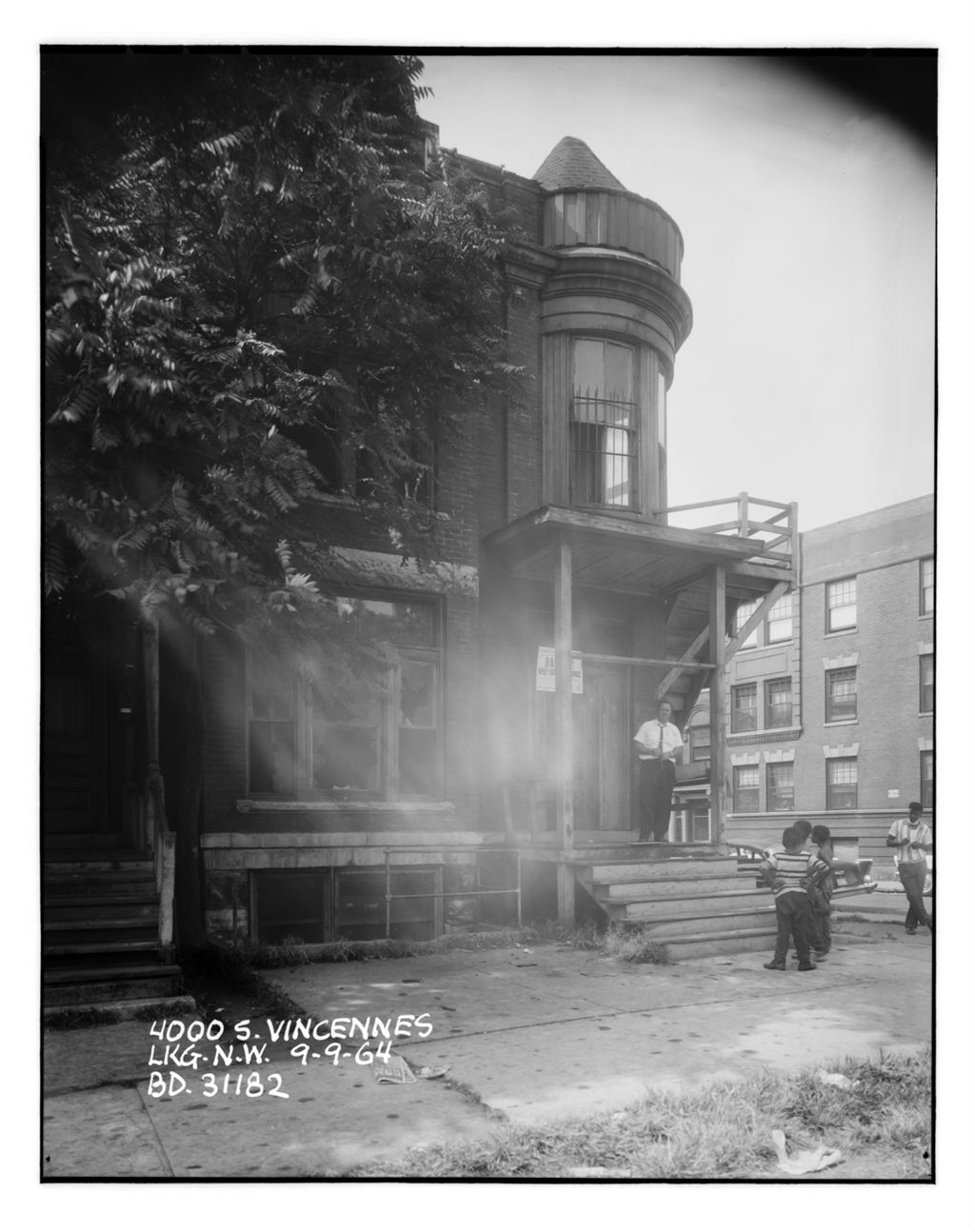 Miniature of Bronzeville by address : Vincennes Ave. through Wabash Ave. (Folder 523)