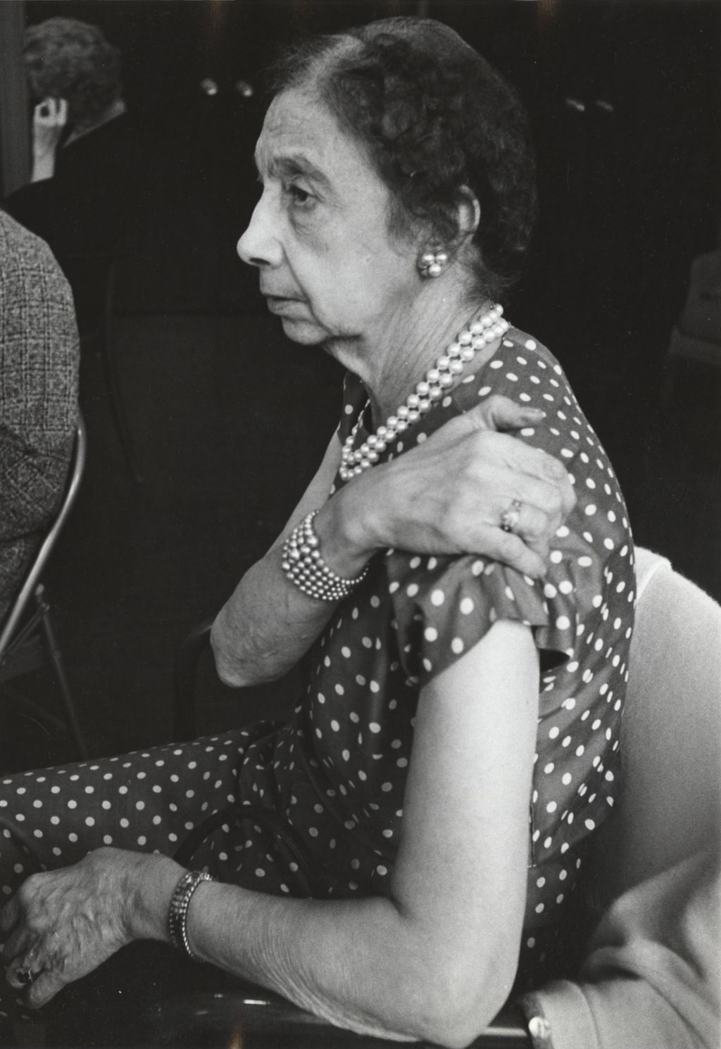 Woman at a senior center affiliated with Hull-House