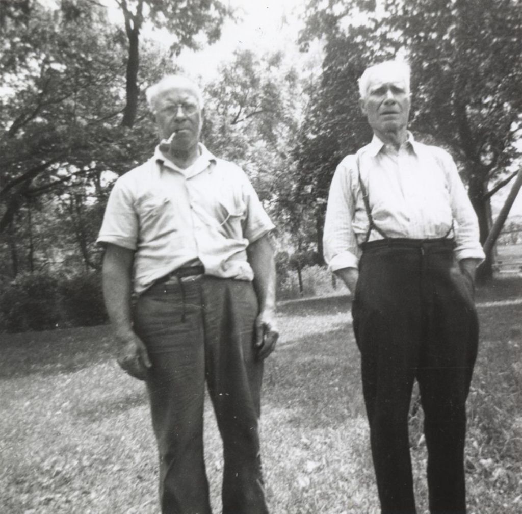 Miniature of Two senior men at Bowen Country Club