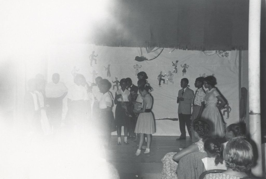 Miniature of Young people on stage at an event at Parkway Community House