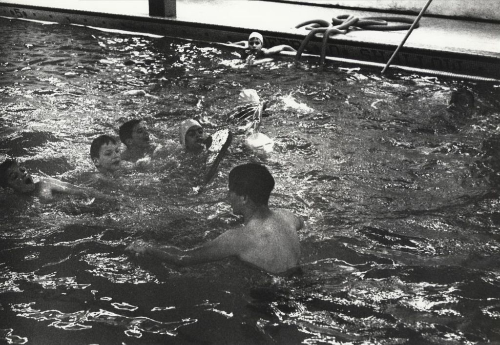 Miniature of Swimming in the pool at Hull-House Jane Addams Center