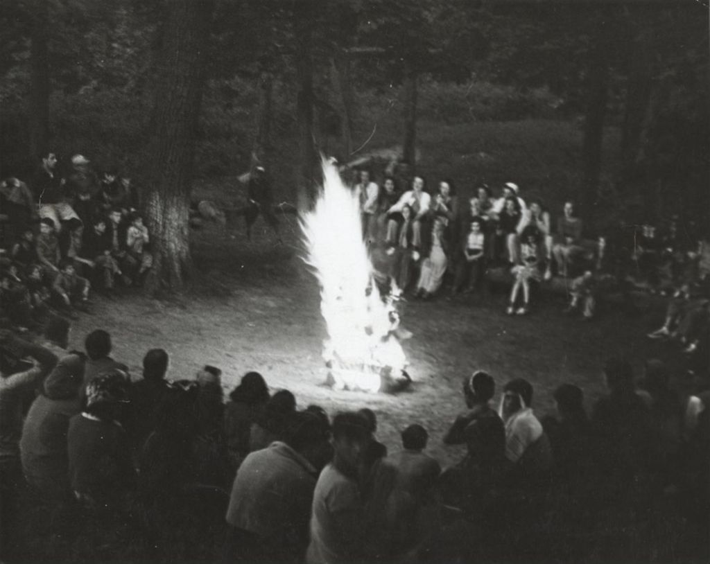 Miniature of Camp bonfire at Bowen Country Club