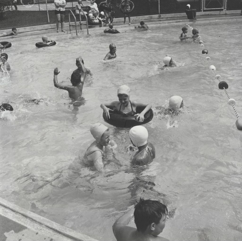 Miniature of Children playing in pool