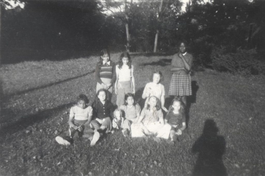 Miniature of Group photograph of children