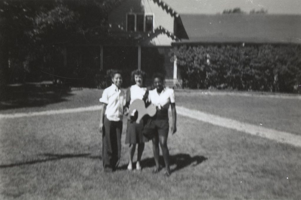 Bucky Gaines, Betty Batta, and a Lansingh girl