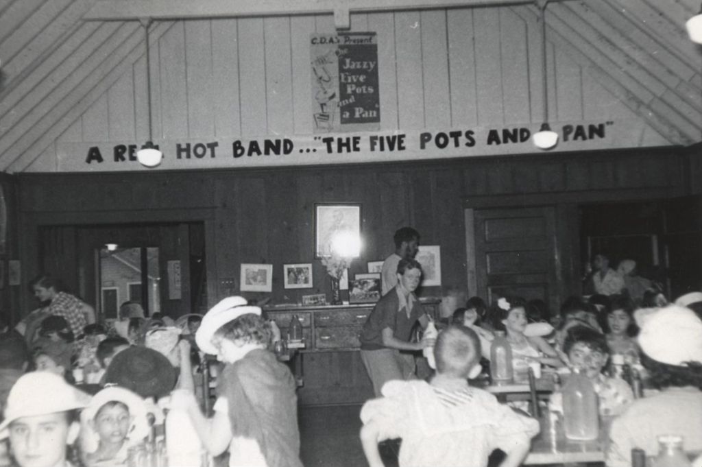 Miniature of The Five Pots and a Pan band sign