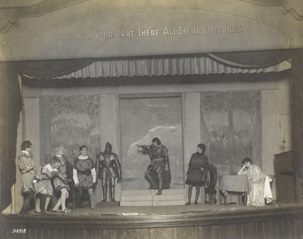 Miniature of "Taming of the Shrew", ca. 1916
