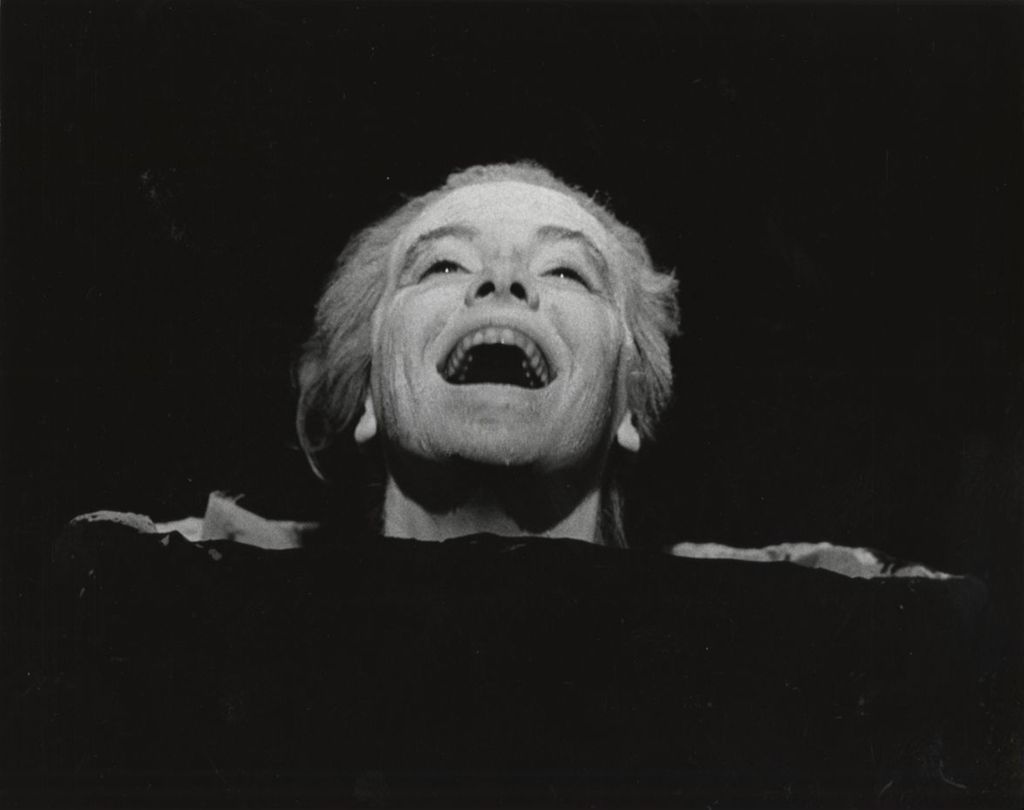Elizabeth Moisant on stage in a production of "Play" at Hull-House Theater