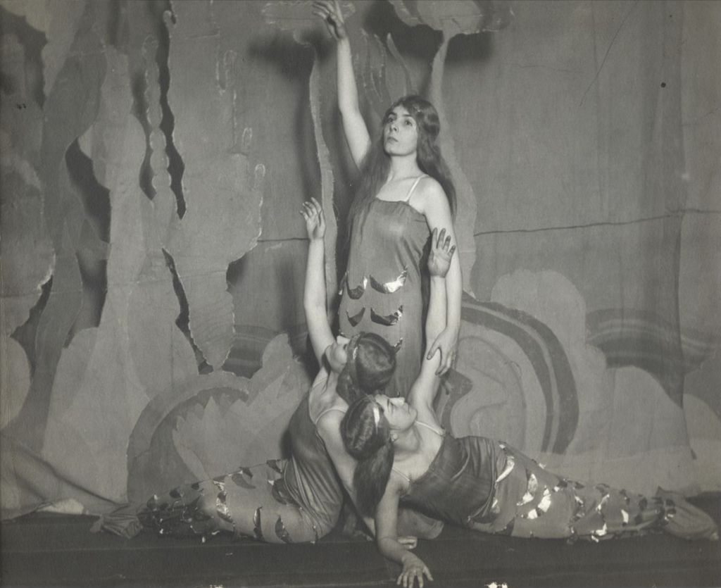 Miniature of Performers from Hull-House production of "The Merman's Bride"