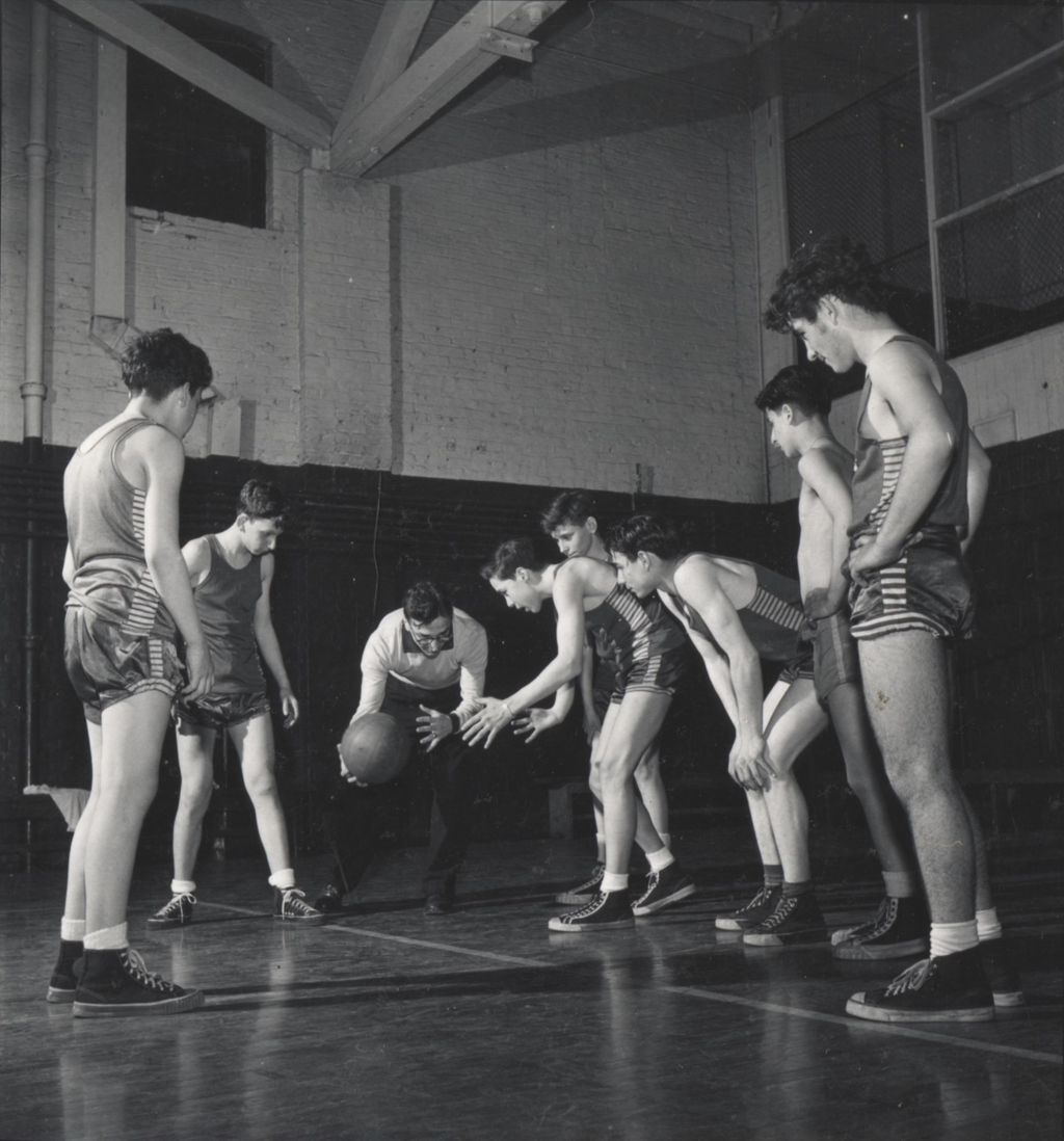Miniature of Basketball practice at Hull-House