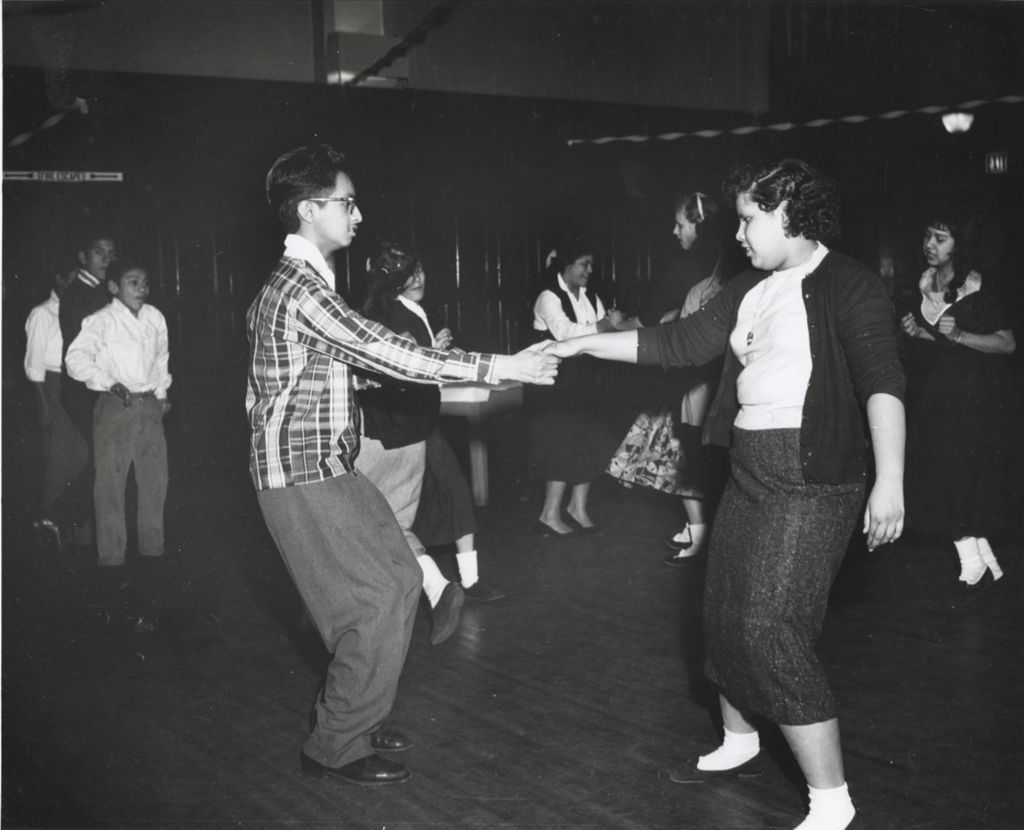 Miniature of Teens dancing at a Hull-House social event
