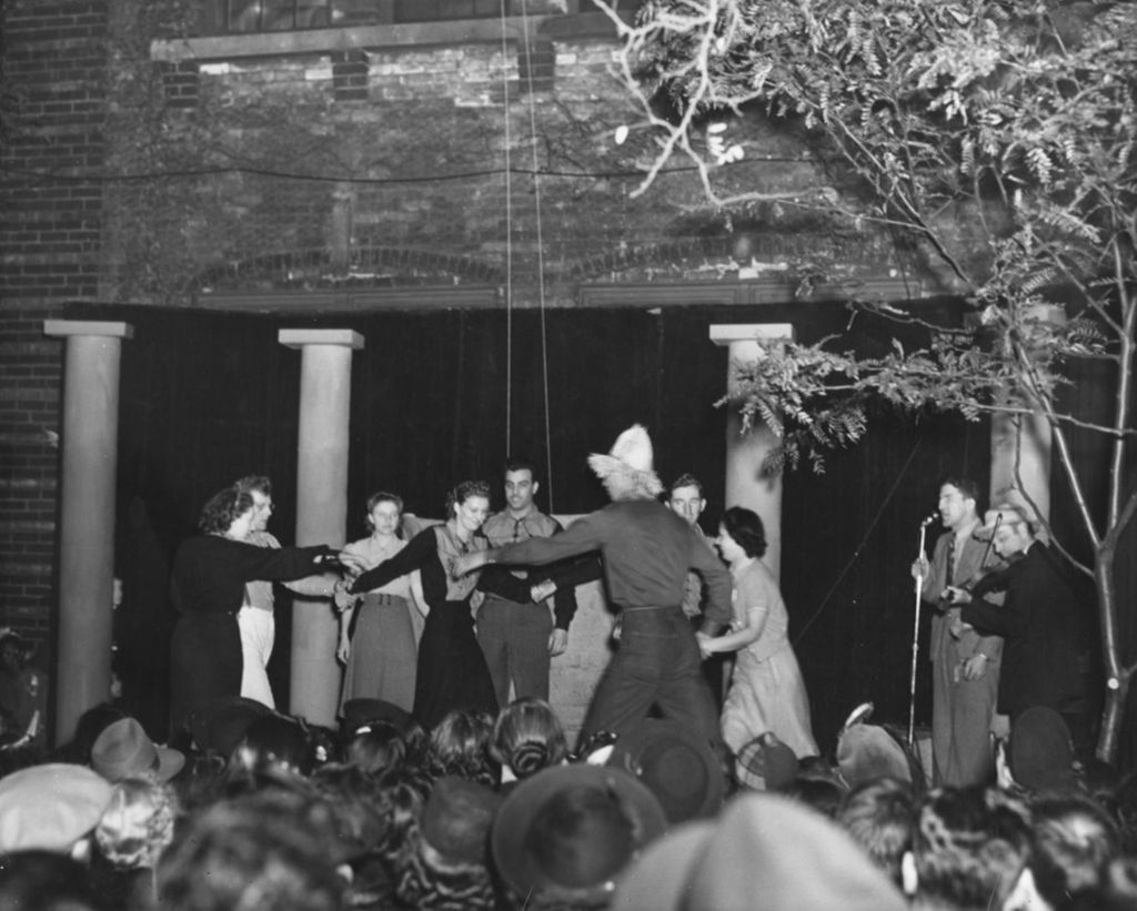 Miniature of James Fontana's Barn Dance at the 1940 Hull-House Fall Festival