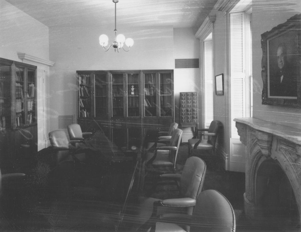 Miniature of Library in Jane Addams Hull-House Museum