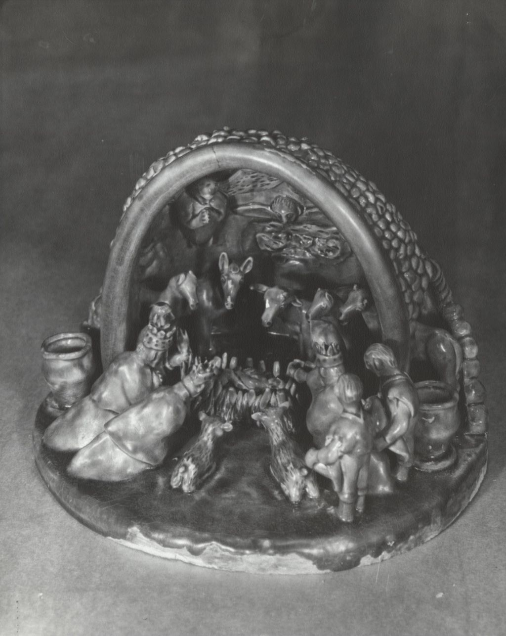 Miniature of Ceramic creche by Miguel Juárez