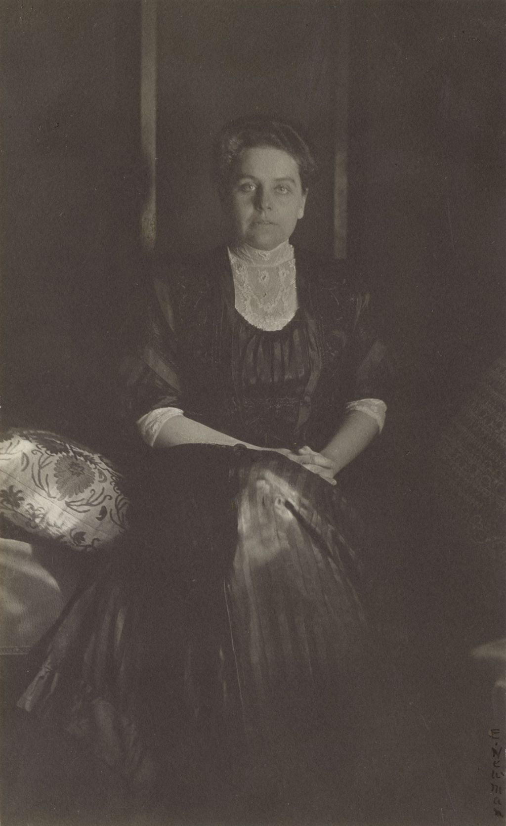 Miniature of Hull-House resident and trustee Mary Rozet Smith