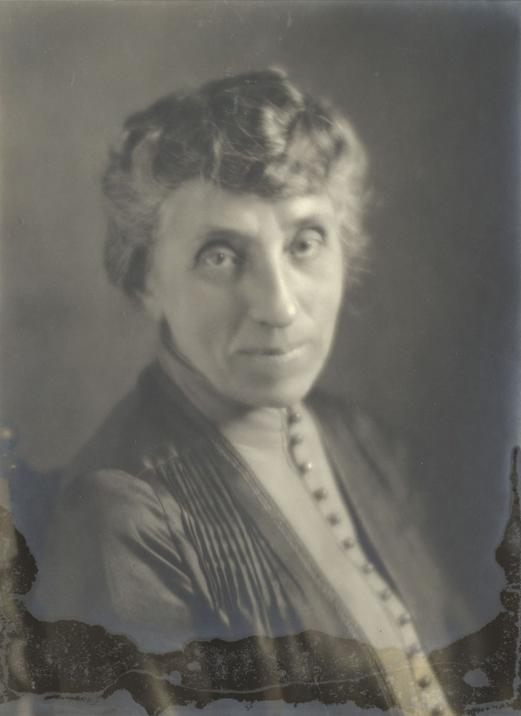 Miniature of Hull-House resident and director of the United States Children's Bureau Julia Lathrop