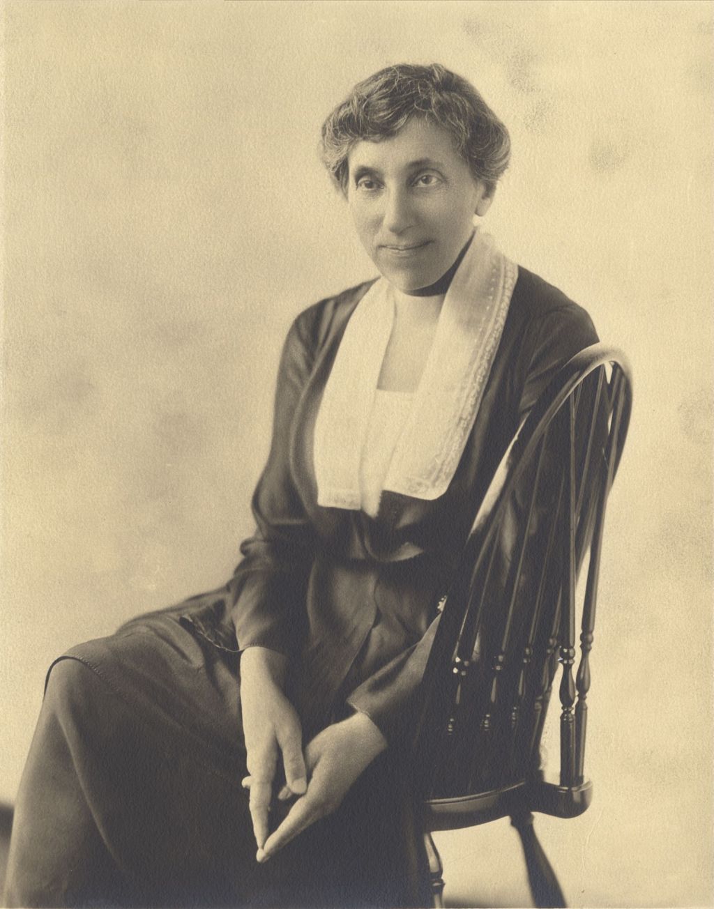 Hull-House resident and director of the United States Children's Bureau Julia Lathrop