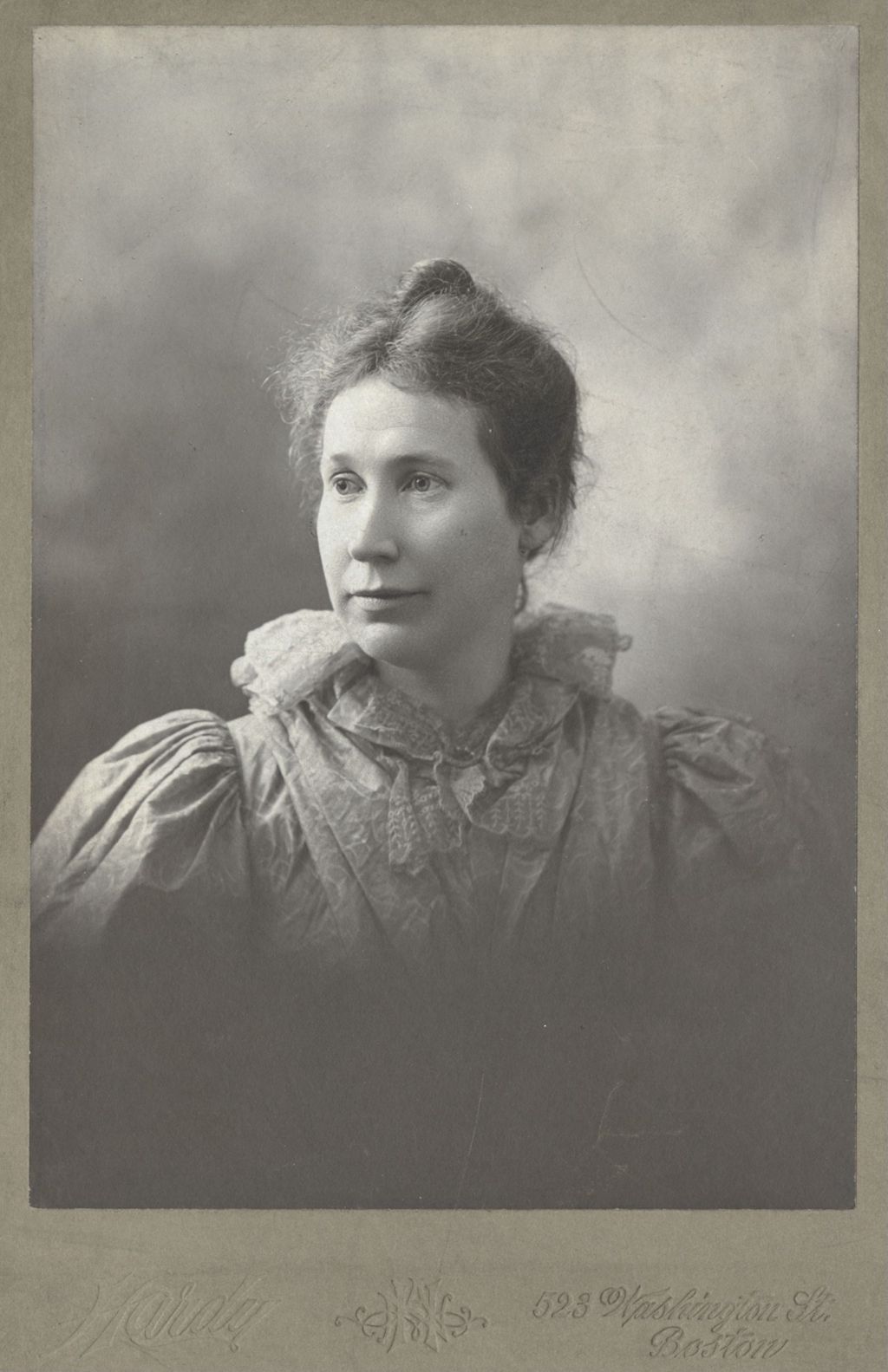 Miniature of Hull-House resident and labor organizer Mary Kenney O'Sullivan