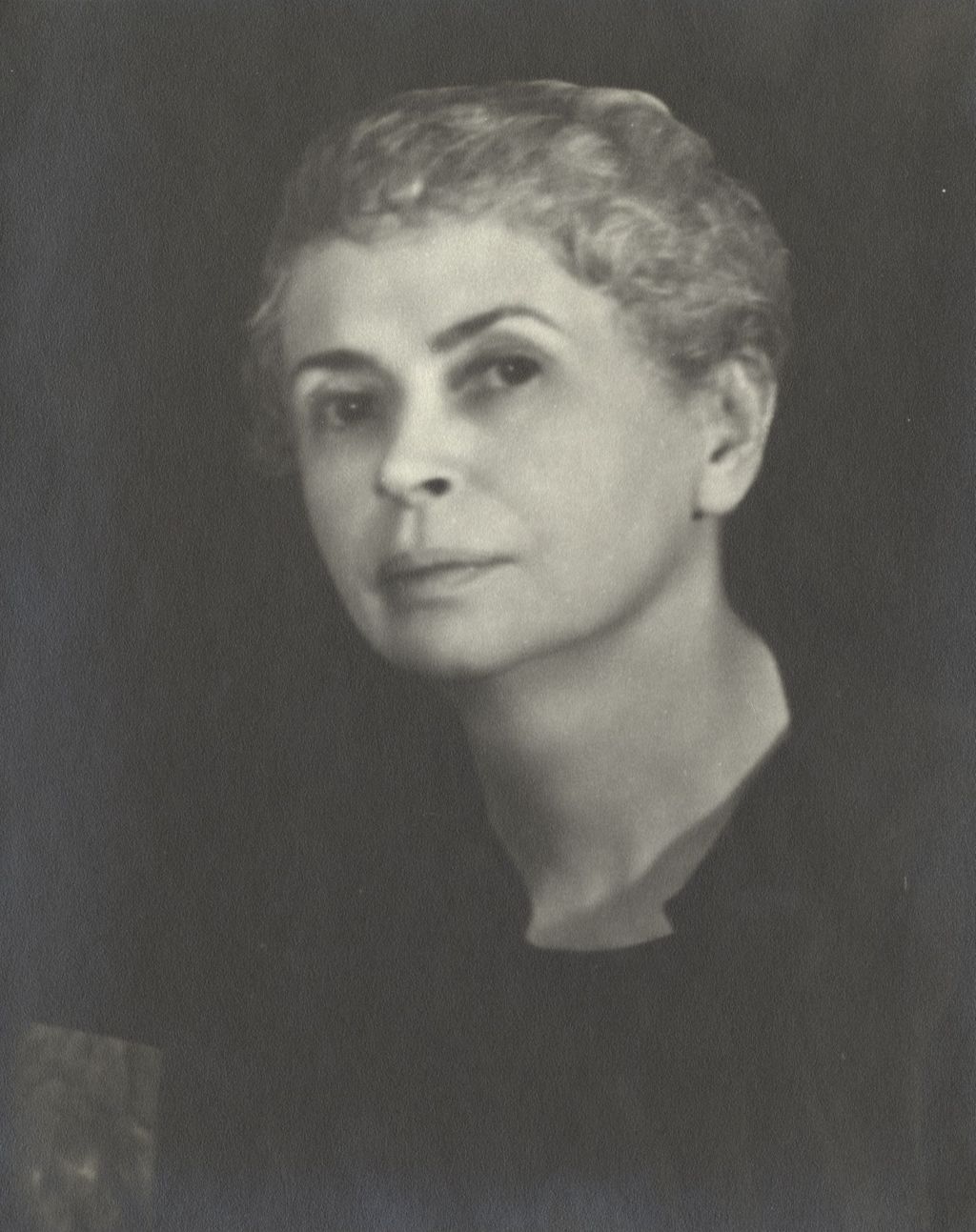 Miniature of Hull-House resident and art, theater, and dance instructor Edith de Nancrede