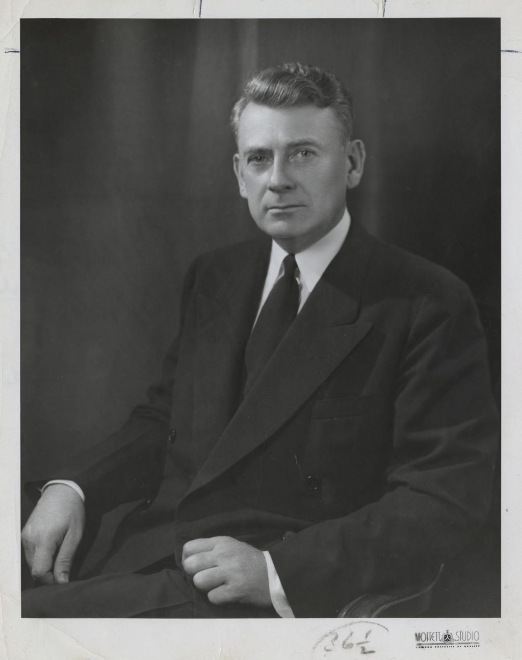 Photo portrait of Hull-House Head Resident Russell W. Ballard