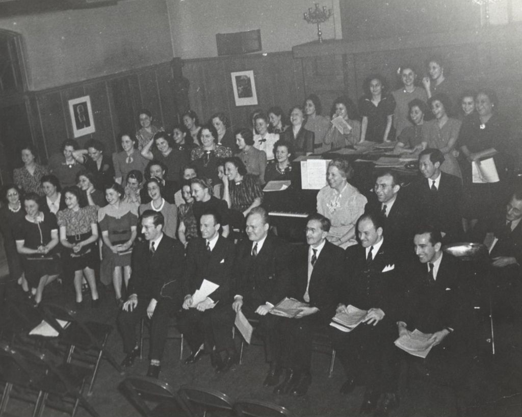 Miniature of Hull-House Music School Chorus group photo