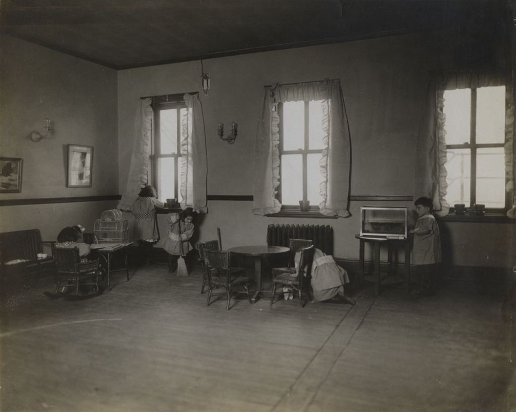 Miniature of Cleaning at Hull-House nursery