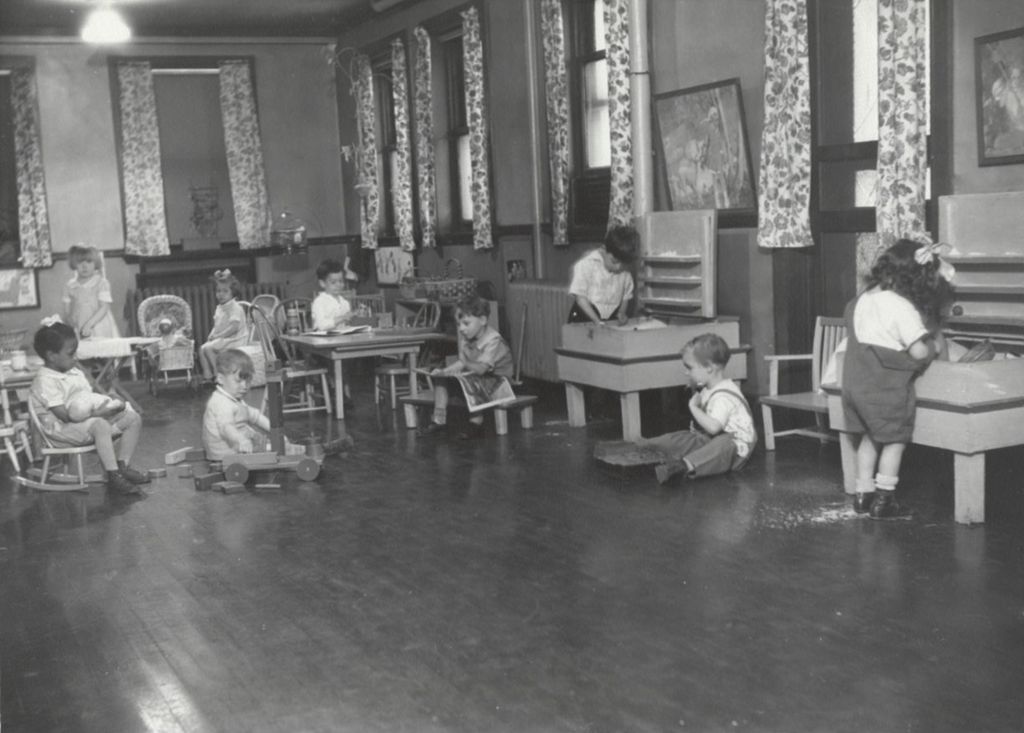 Miniature of Children in nursery school