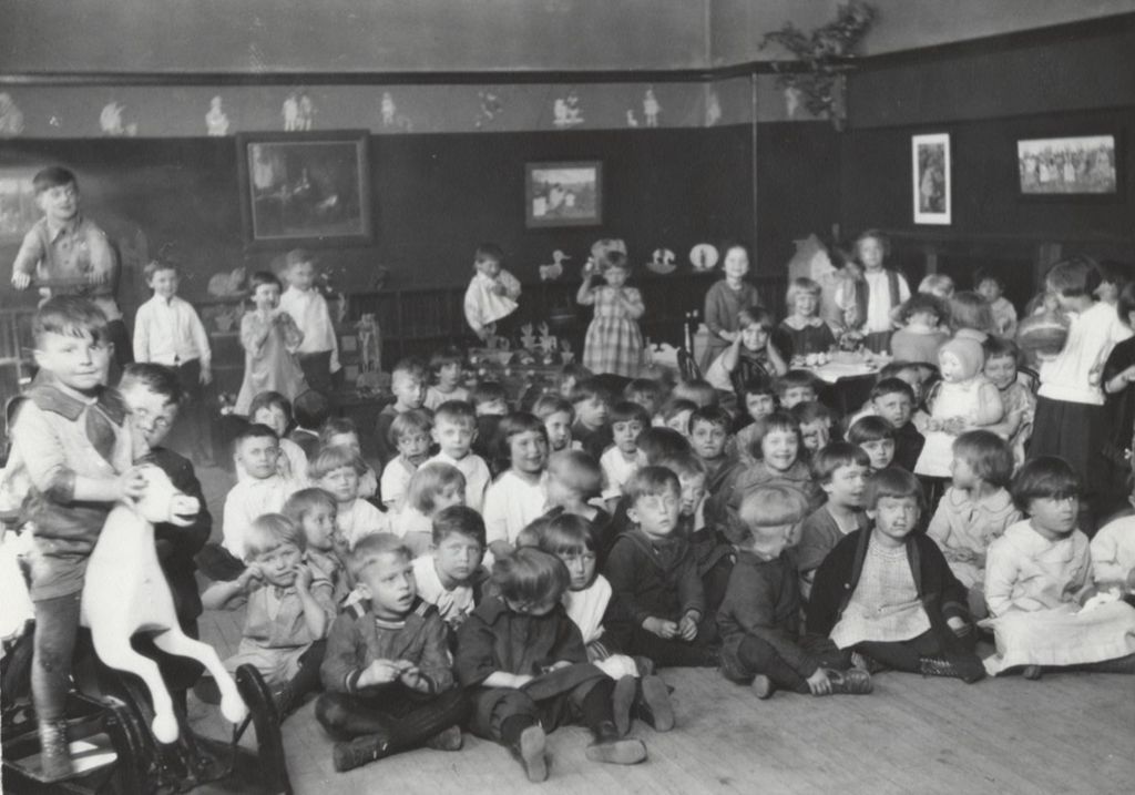 Miniature of Children at Hull-House nursery school