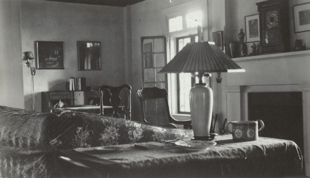 Miniature of Jane Addams' room in Hull Mansion