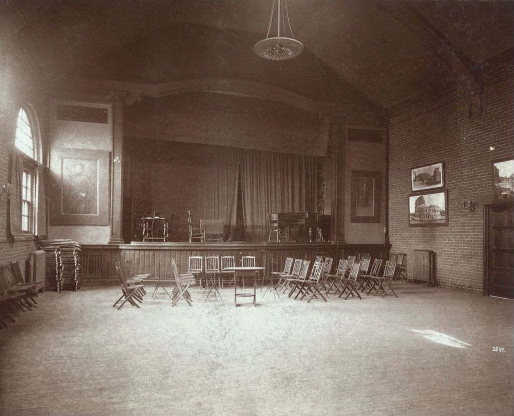 Miniature of Auditorium at Hull-House