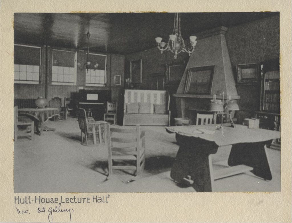 Miniature of Hull-House Lecture Hall