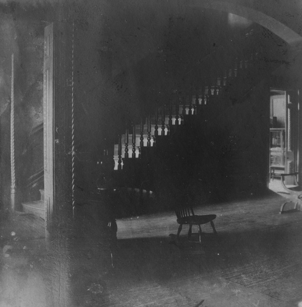 Miniature of Stairway leading to second floor of Hull Mansion