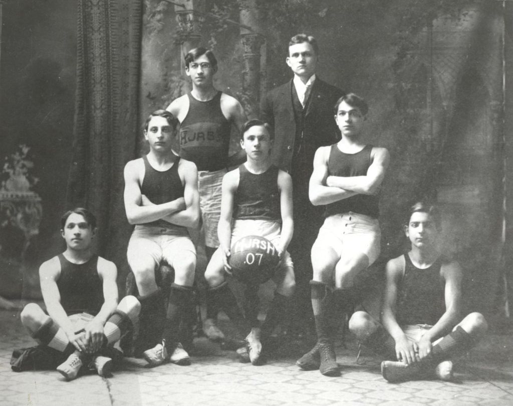 Miniature of Hull-House basketball team