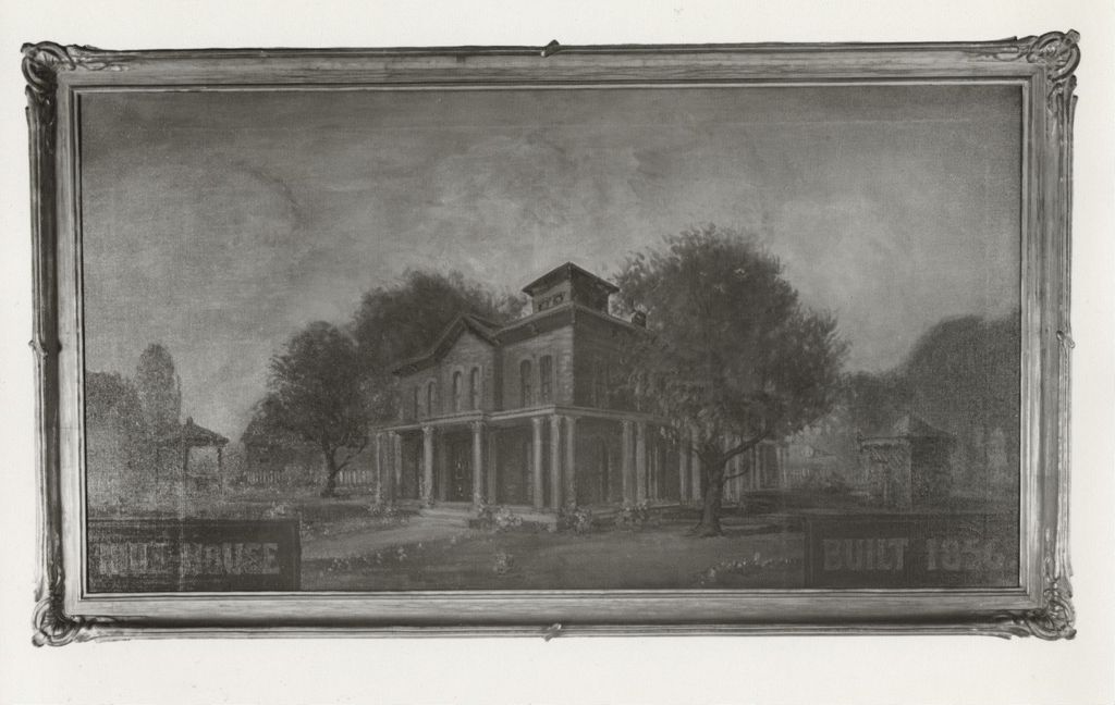 Miniature of Framed drawing of original Hull Mansion