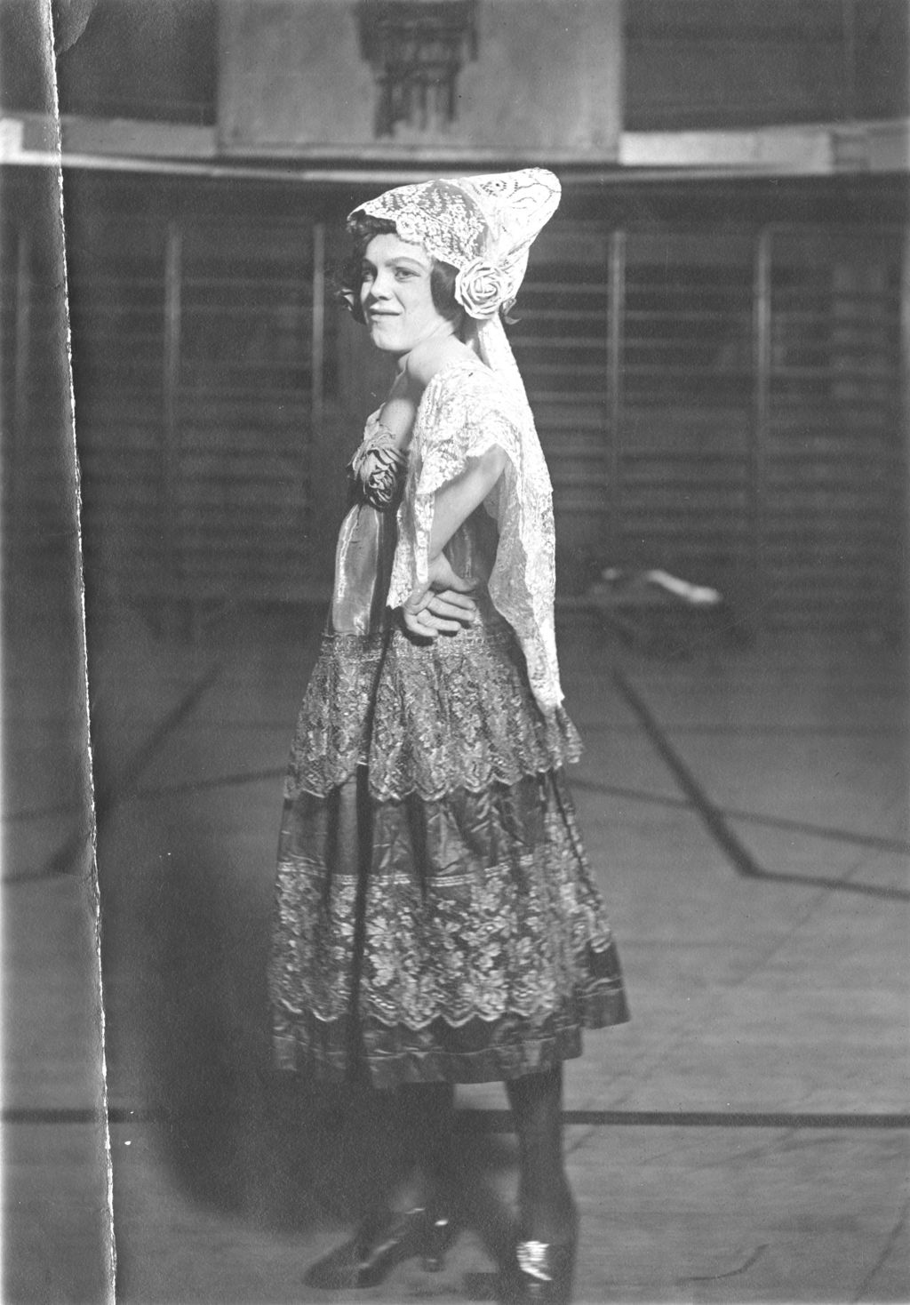 Miniature of Woman in folk costume