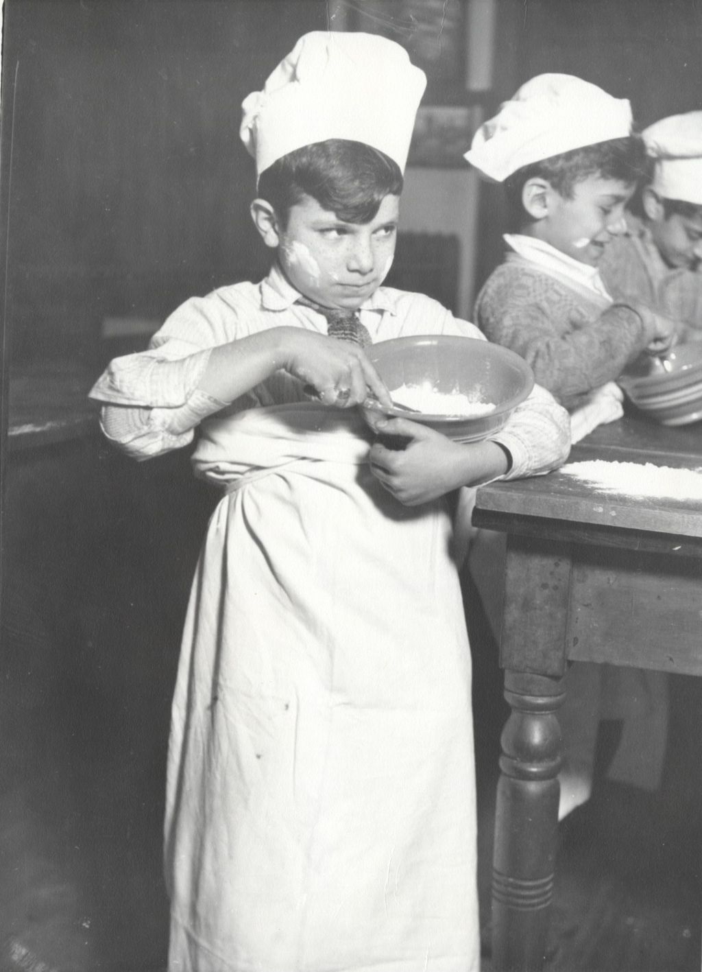Miniature of Boys in cooking class