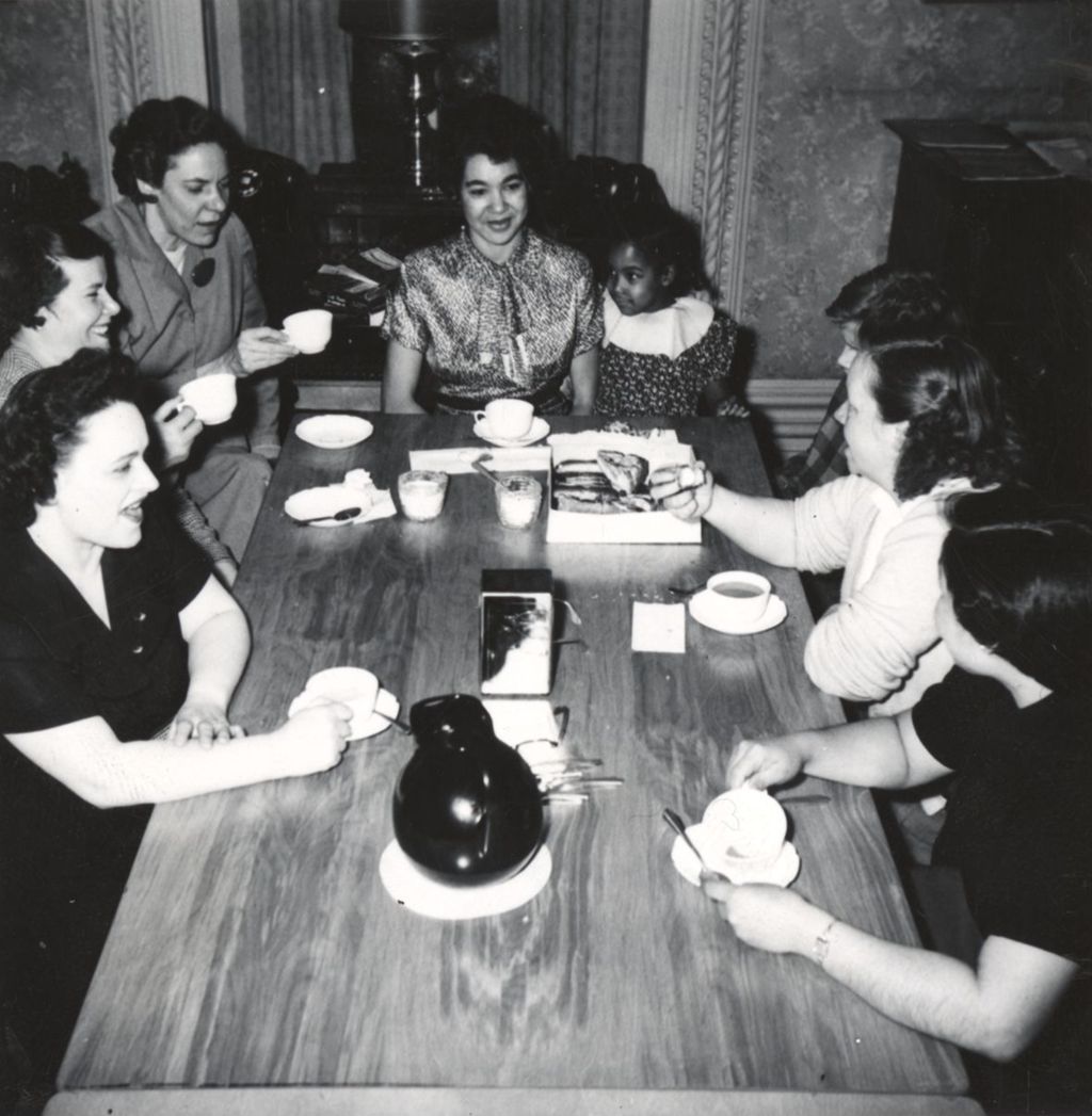 Miniature of Women's club meeting