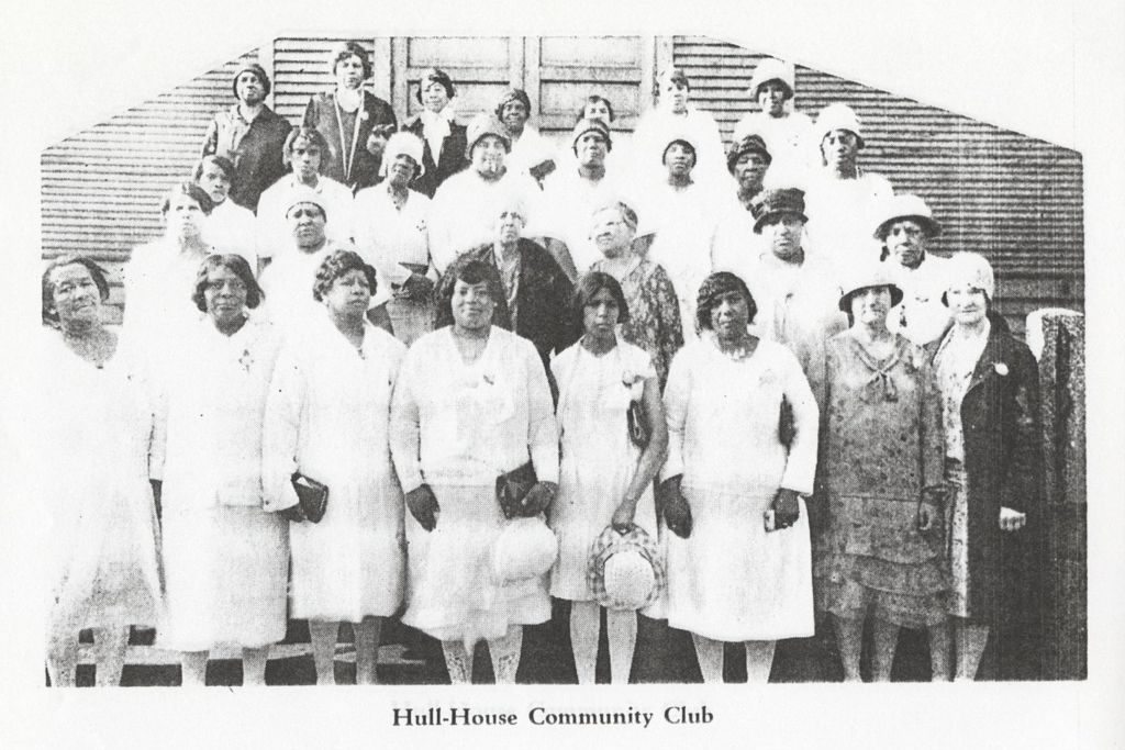 Miniature of Gathering of the Hull-House Community Club