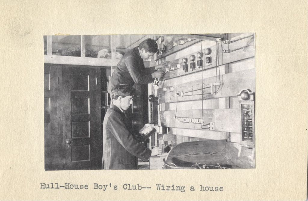 Miniature of Electrical Club learning how to wire a house