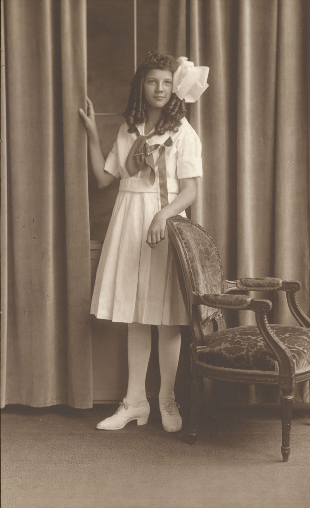 Miniature of Graduation photograph of Jane Addams Strangeman, Jane Addams' godchild