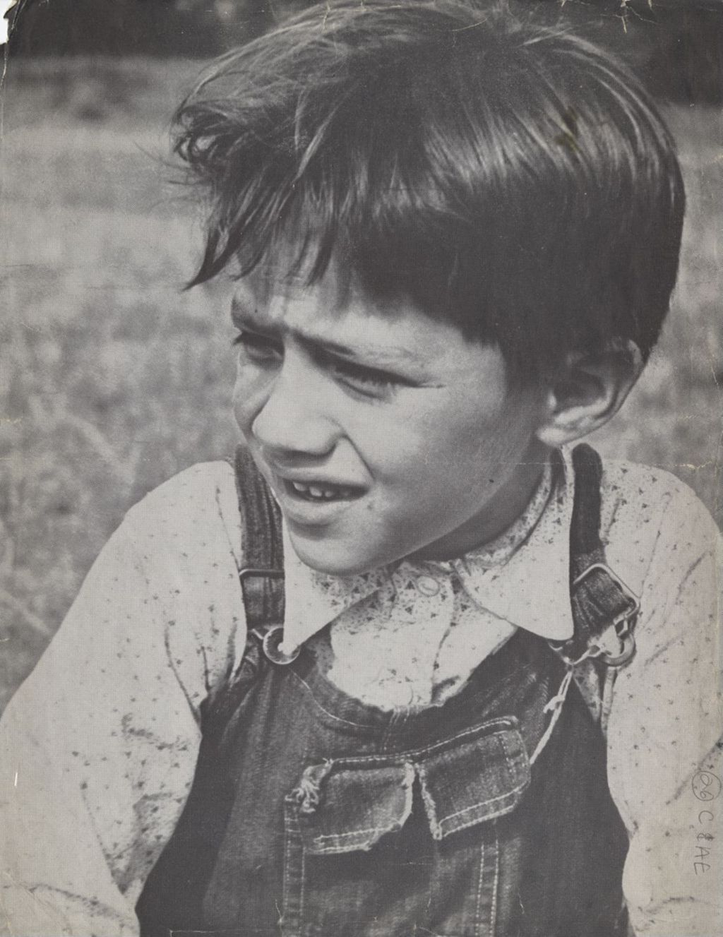 Miniature of Boy in overalls