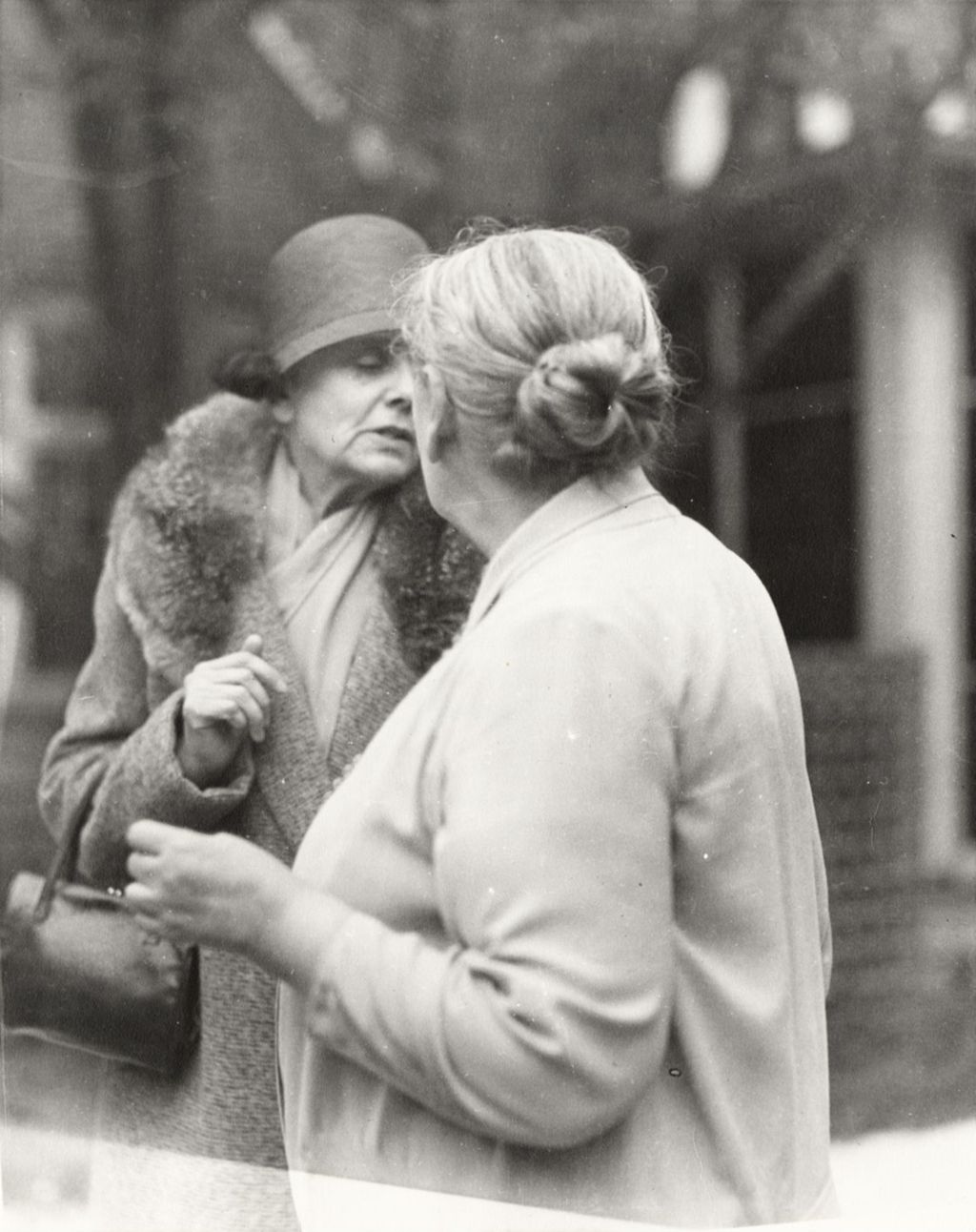 Jane Addams and Mary Rozet Smith at Bowen Country Club during Hull-House 40th Anniversary celebration